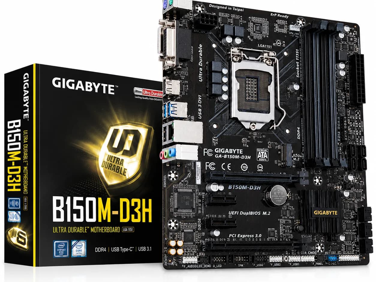 B150 4 RAM Slots Motherboard